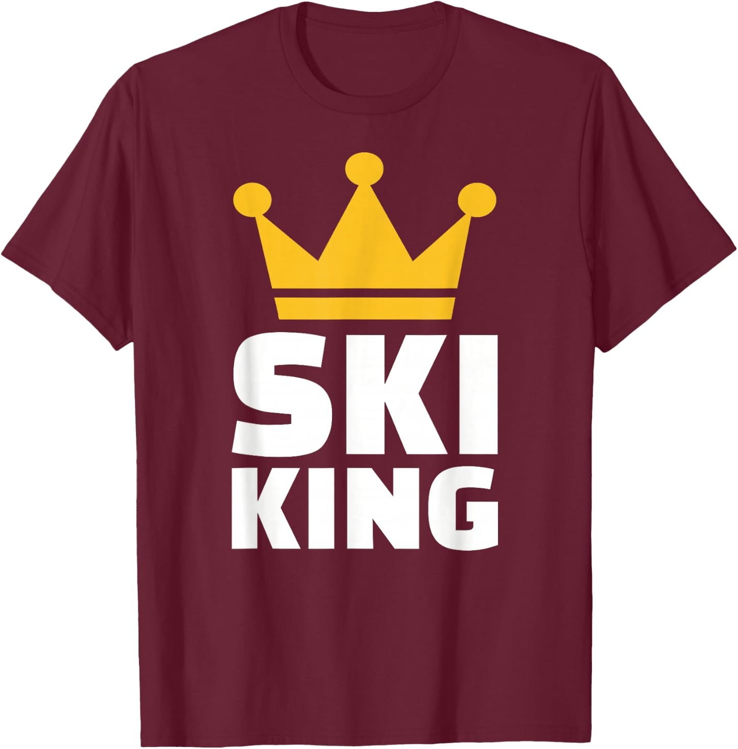 Ski king T-Shirt - T-Shirt | Maroon