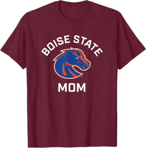 Boise State University BSU Broncos Arched Mom