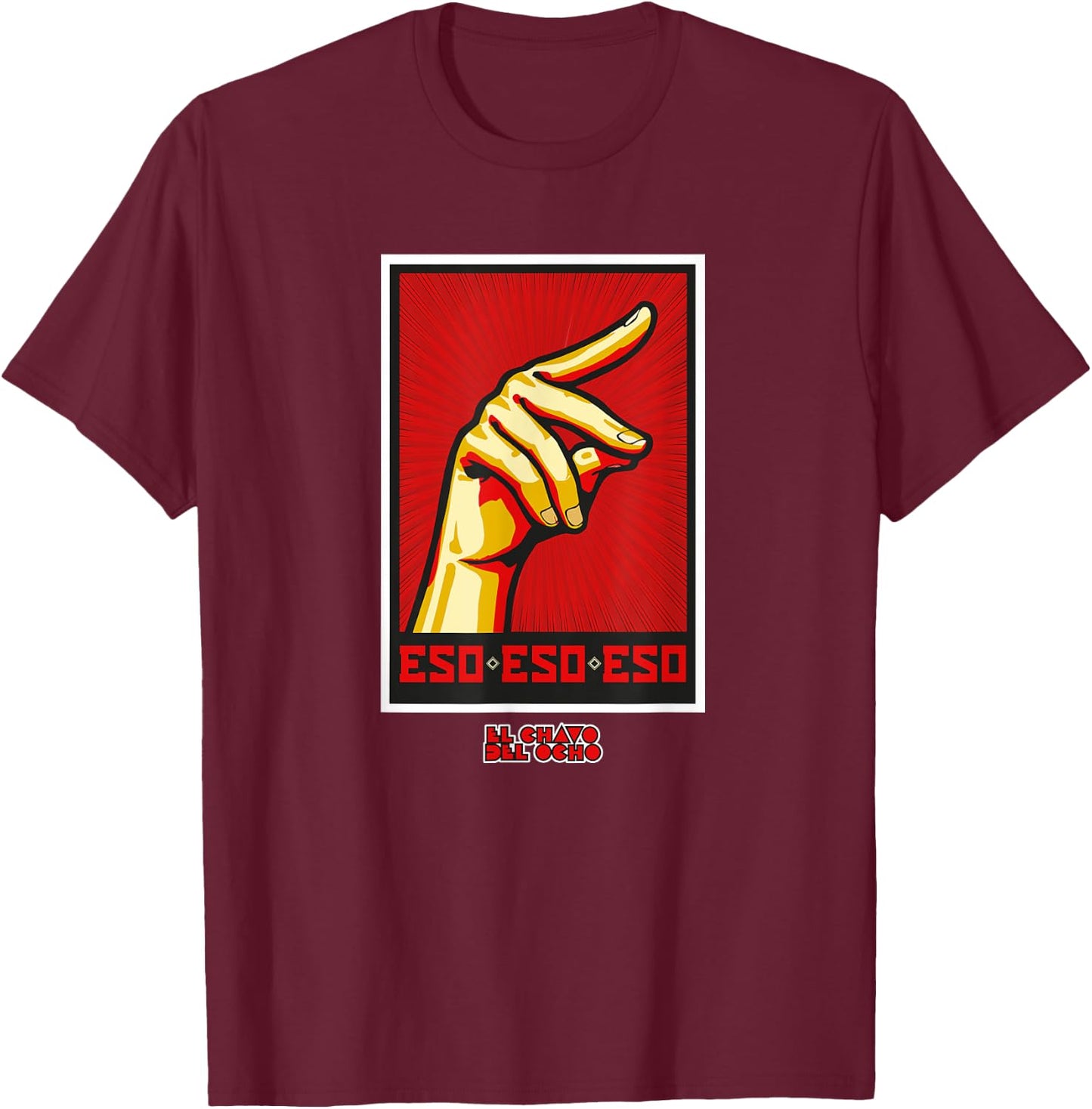 El Chavo - Colorful Desings for Kids, Teen, Women & Men T-Shirt - T-Shirt | Maroon