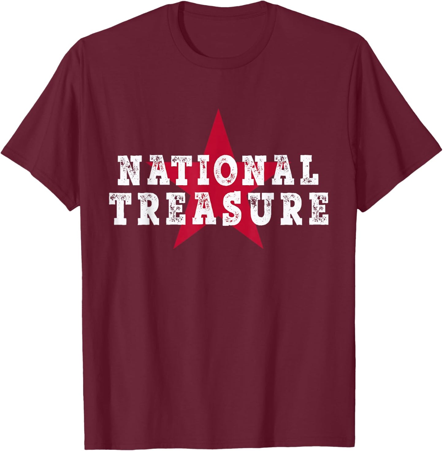 Original National Treasure T-Shirt - T-Shirt | Maroon