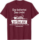 EDS Warrior She Had to Lie Down for A Bit Invisible Illness T-Shirt - T-Shirt | Maroon