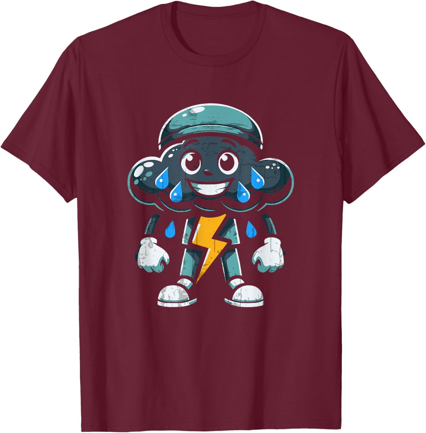 Doctor MD Medical School Nurse Nursing Black Cloud T-Shirt - T-Shirt | Maroon