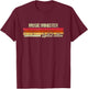 Vintage Music Minister Limited Edition T-Shirt - T-Shirt | Maroon