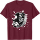 Border Collie Dog Playing Soccer | Sports Team T-Shirt - T-Shirt | Maroon