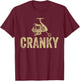 Funny Fishing Men Dad T-Shirt - T-Shirt | Maroon