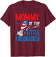 4th of July Birthday Mom - Mommy of the Little Firecracker T-Shirt - T-Shirt | Maroon