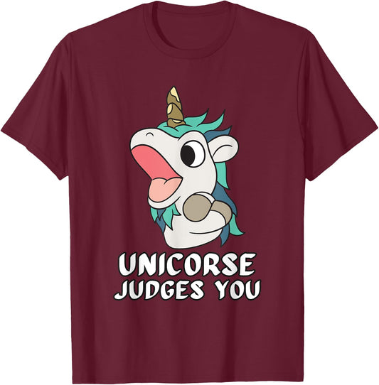 Care My Life Is A Lie Unicorn Costume Party Why Should T-Shirt - T-Shirt | Maroon