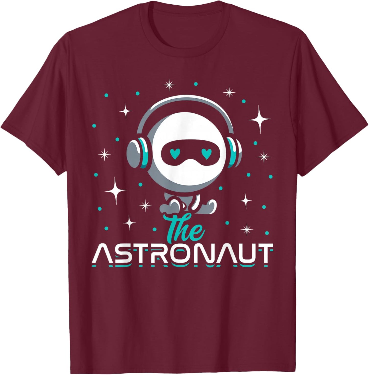 K-Pop Funny Jin Wootteo Galaxy Astronauts T-Shirt - T-Shirt | Maroon