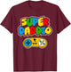 Super Daddio - Father's Day Gift - Father's Day Gift T-Shirt - T-Shirt | Maroon