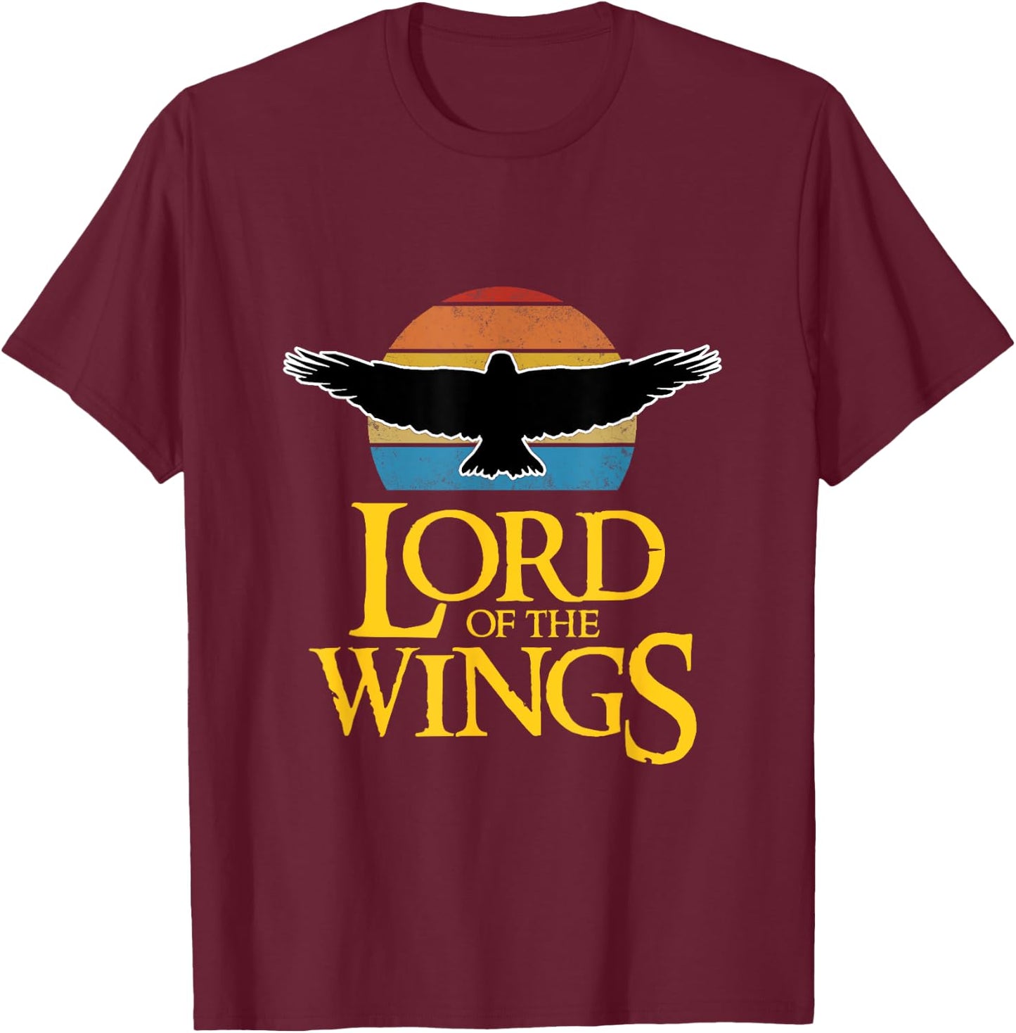 Lord Of The Wings T-Shirt - T-Shirt | Maroon
