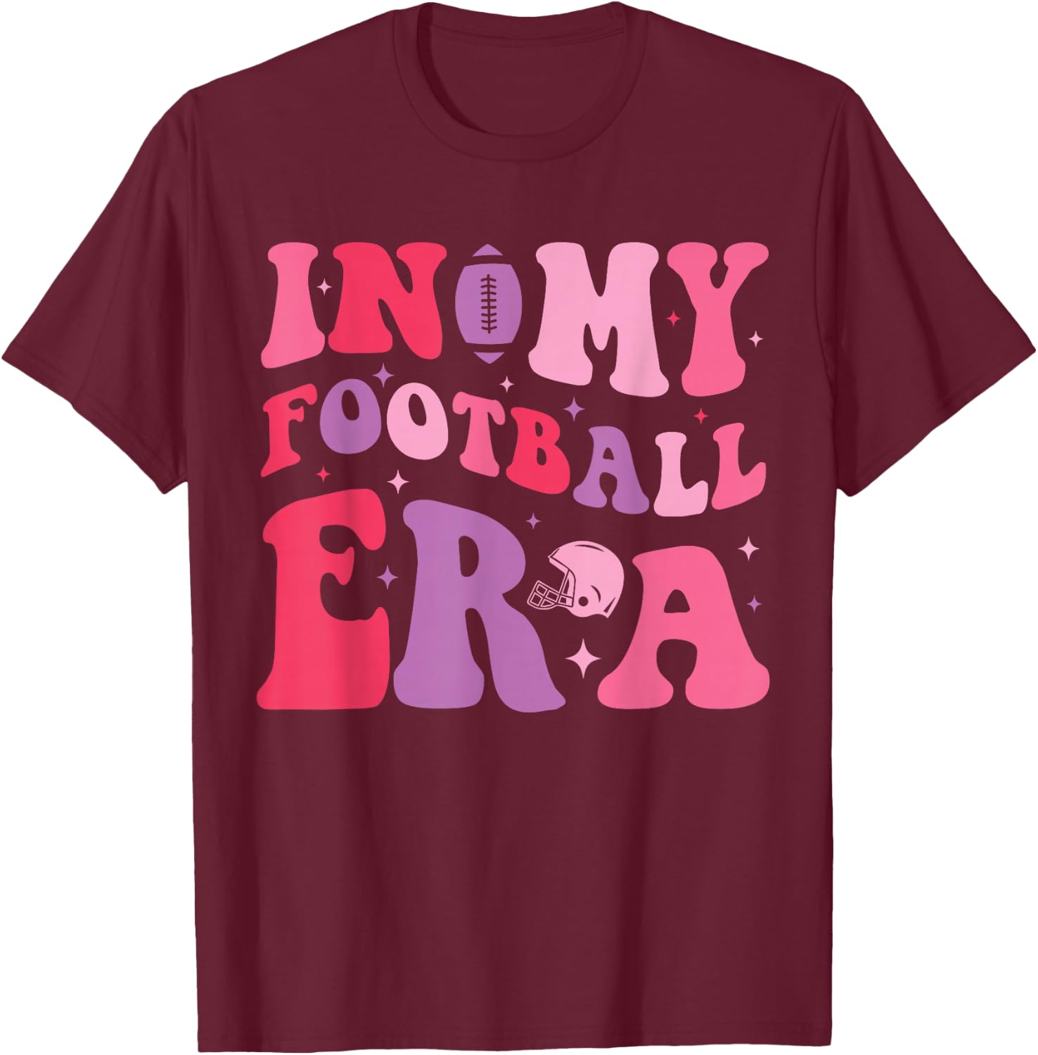 Funny In My Football Era T-Shirt - T-Shirt | Maroon