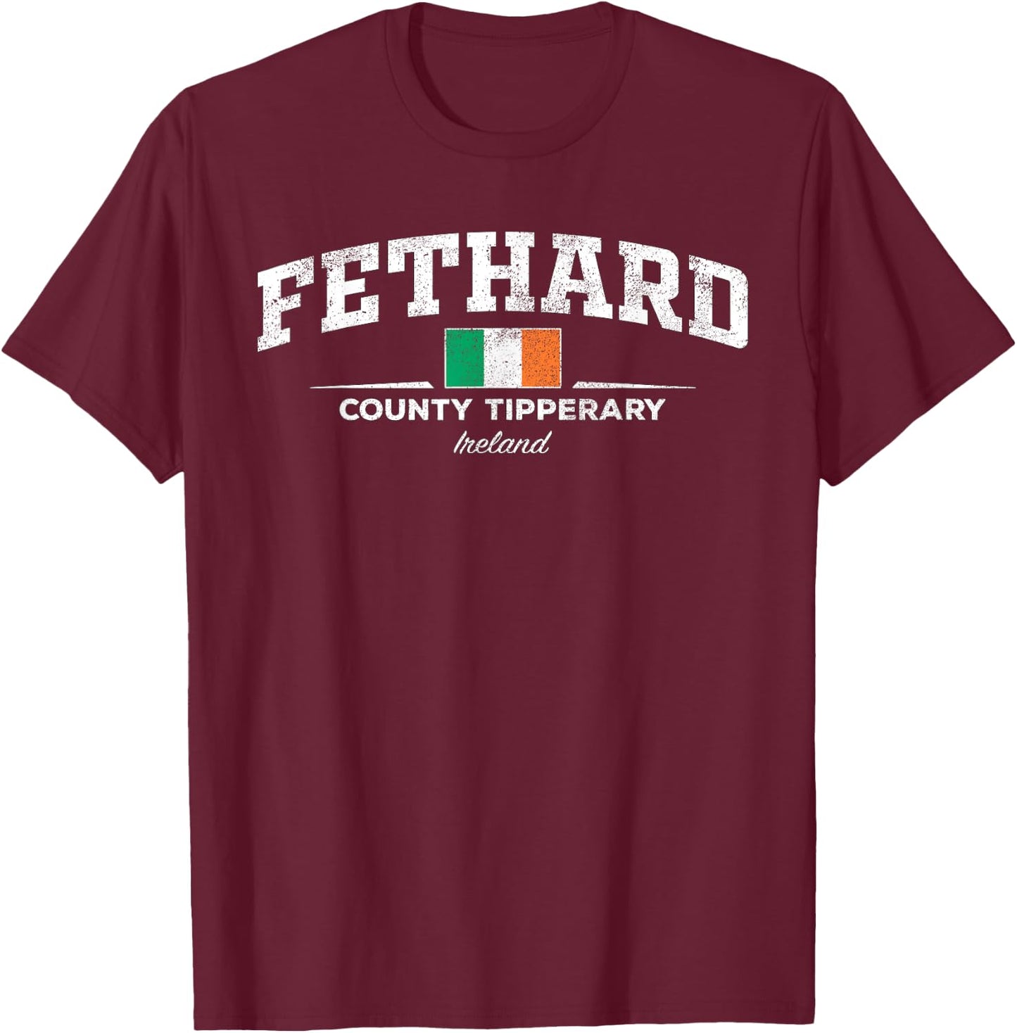 Fethard Ireland T-Shirt - T-Shirt | Maroon