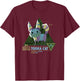 Star Wars Galaxy of Creatures Tooka-Cat Feline T-Shirt - T-Shirt | Maroon