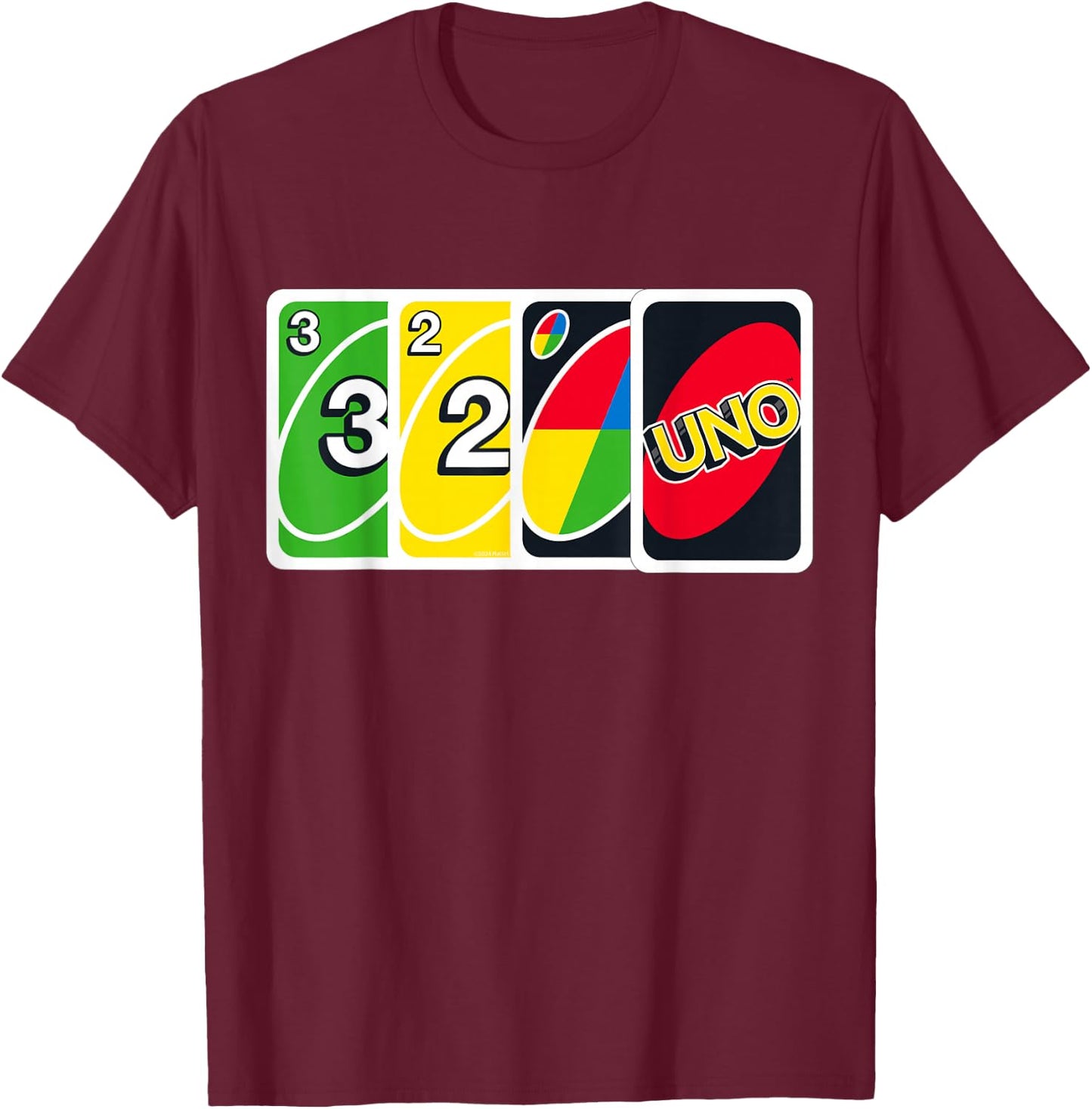 UNO - Always Keep Them Guessing T-Shirt - T-Shirt | Maroon