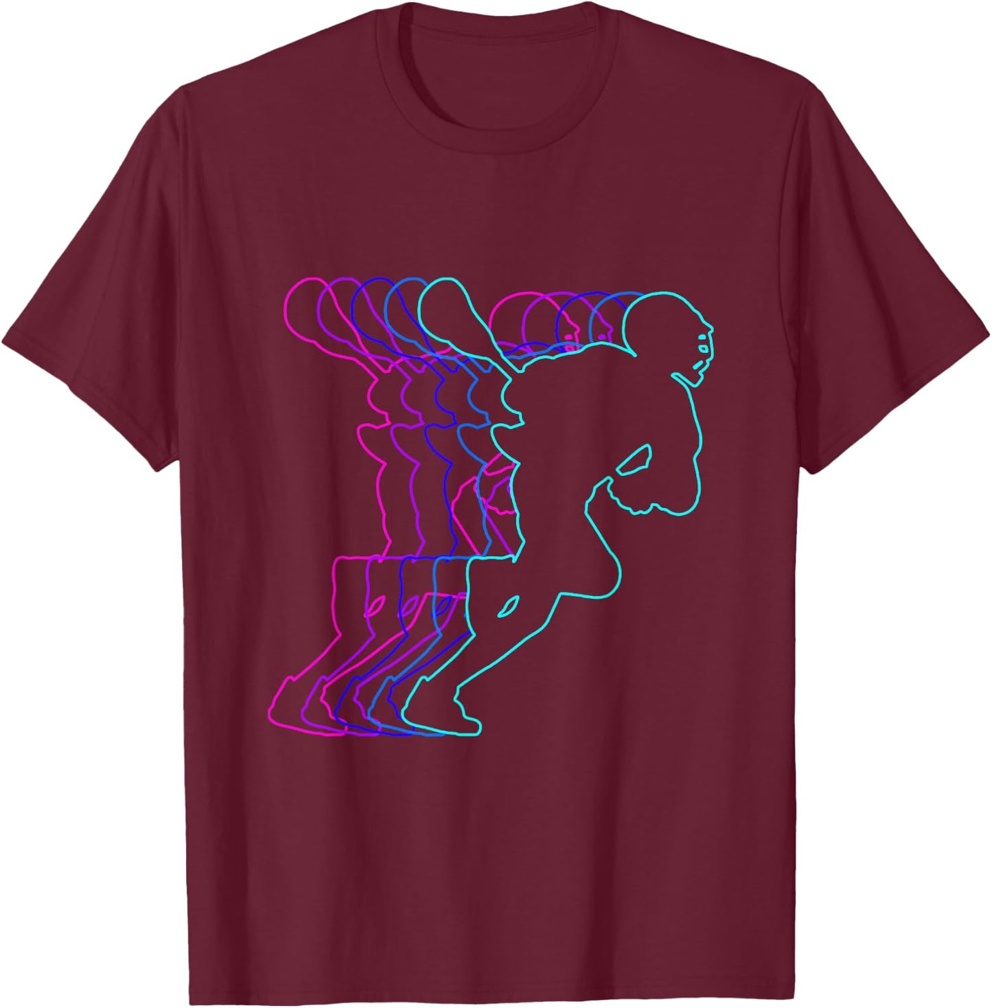 Lacrosse Player Gift Clothes For Boys Youth Men Kids Teens T-Shirt - T-Shirt | Maroon