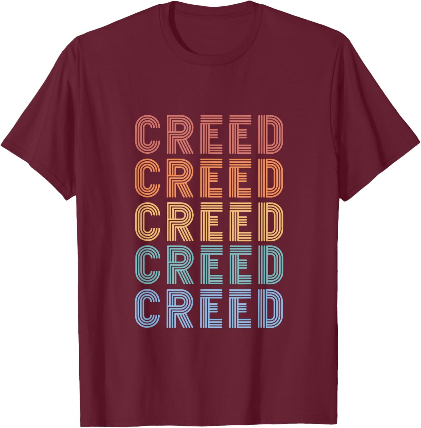 Creed '24 Take Me Higher Women Men Support 2024 T-Shirt - T-Shirt | Maroon