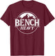 Bench Heavy Gym Item for Beer Lovers Men and Women Workout T-Shirt - T-Shirt | Maroon