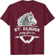 St Eligius Patron Saint of Horses Catholic Pray T-Shirt - T-Shirt | Maroon