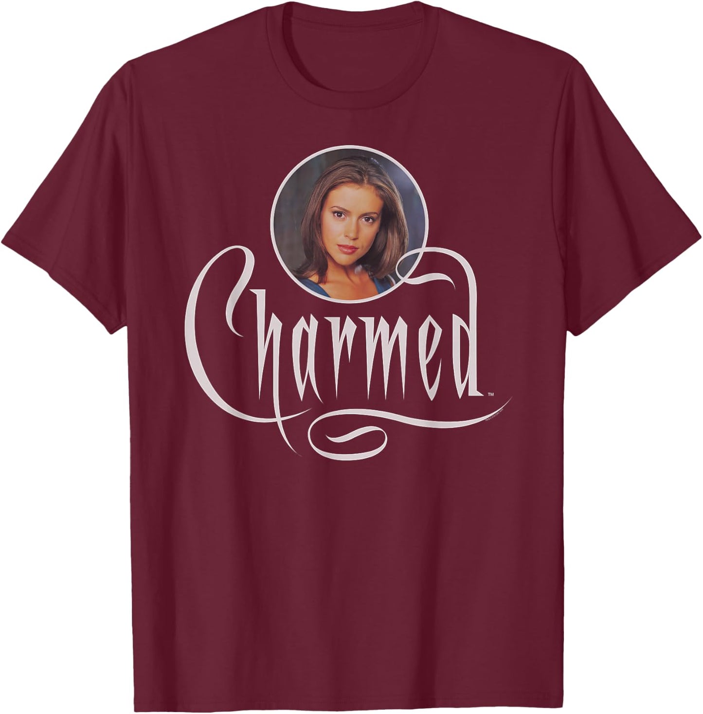 Charmed - Classic Logo T-Shirt - T-Shirt | Maroon