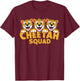 Cheetah Squad for Cheetah Lover Shirt | Cool Cheetah T-Shirt - T-Shirt | Maroon
