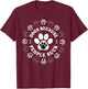 Dogs Because People Suck Funny dogs Saying Pet Lovers T-Shirt - T-Shirt | Maroon