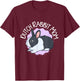 Dutch Rabbit Mom T-Shirt - T-Shirt | Maroon