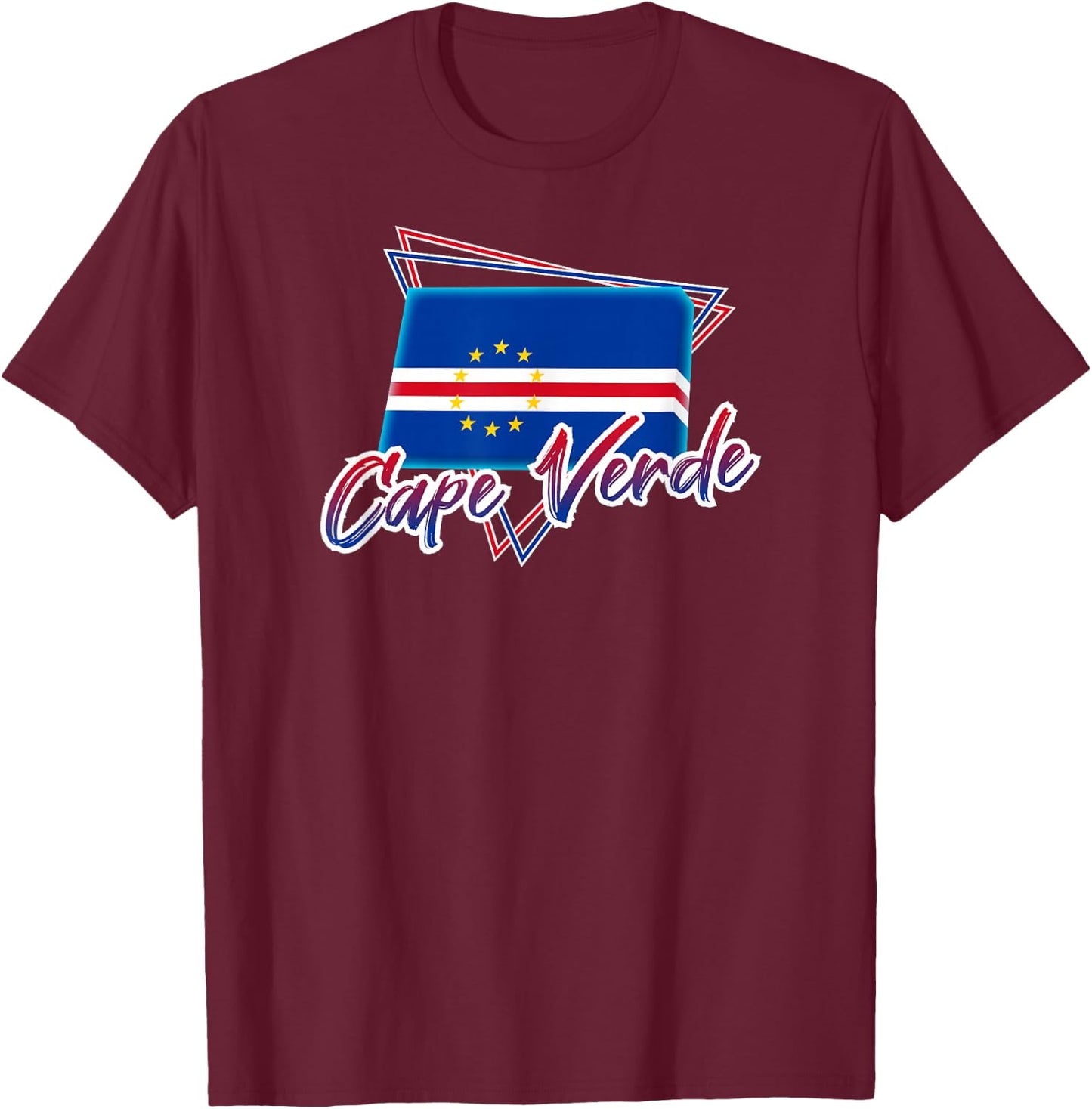 Cape Verde T-Shirt - T-Shirt | Maroon