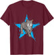 Lynx Star Design Wildcat Love Lover Lynxes Men Women Kids T-Shirt - T-Shirt | Maroon