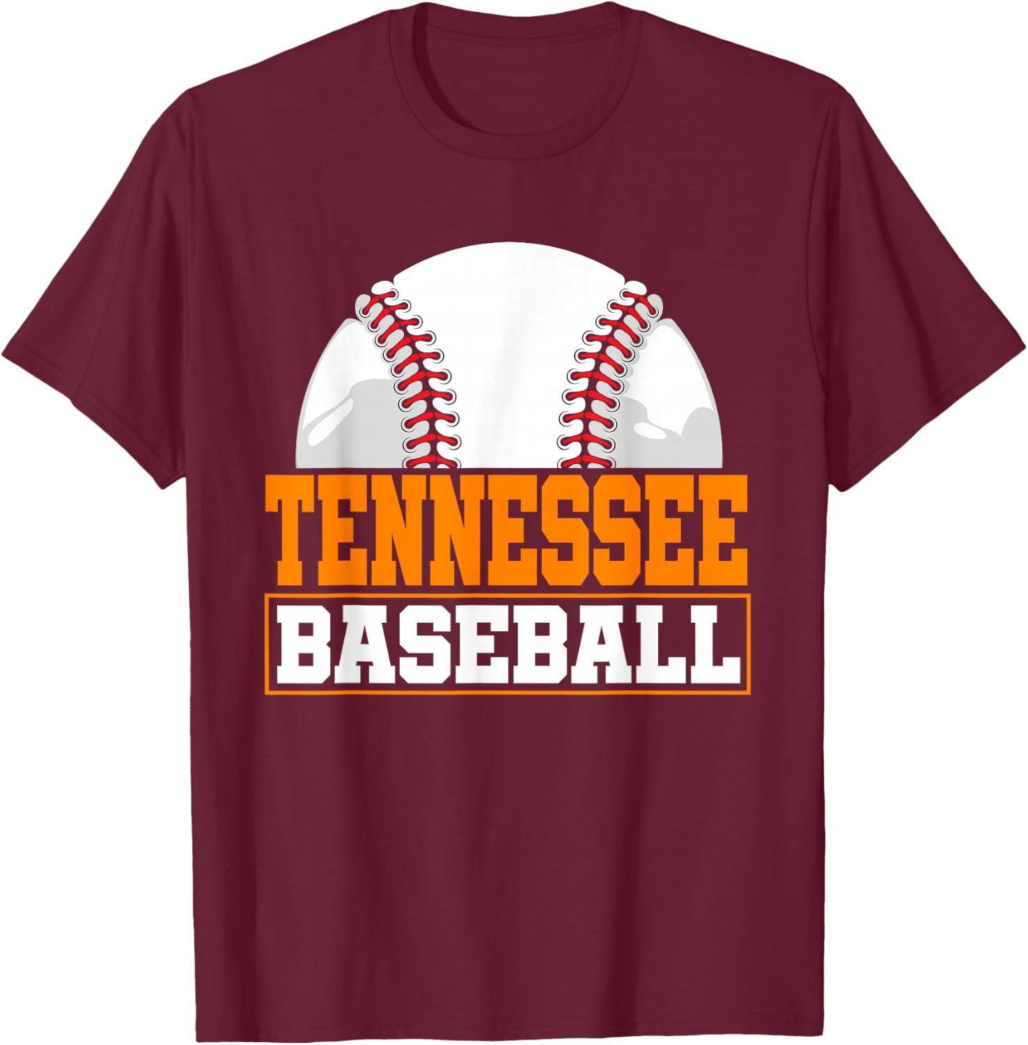 Tennessee Baseball T-Shirt - T-Shirt | Maroon
