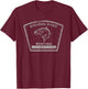 Bighorn River Montana Fly Fishing Shirt T-Shirt - T-Shirt | Maroon