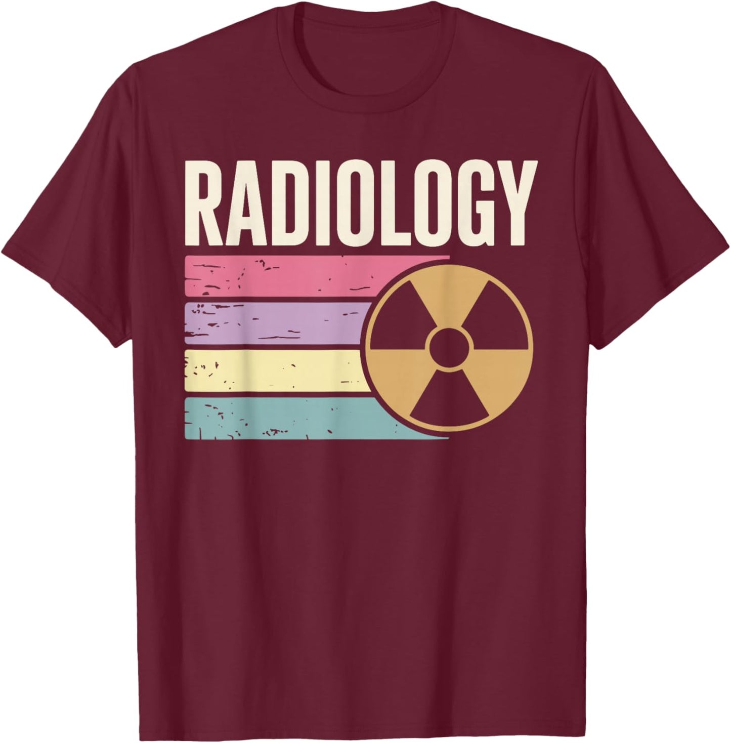 Radiology Art Women Rad Tech Radiology Technologist T-Shirt - T-Shirt | Maroon