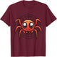 Kids Spider T-Shirt - T-Shirt | Maroon