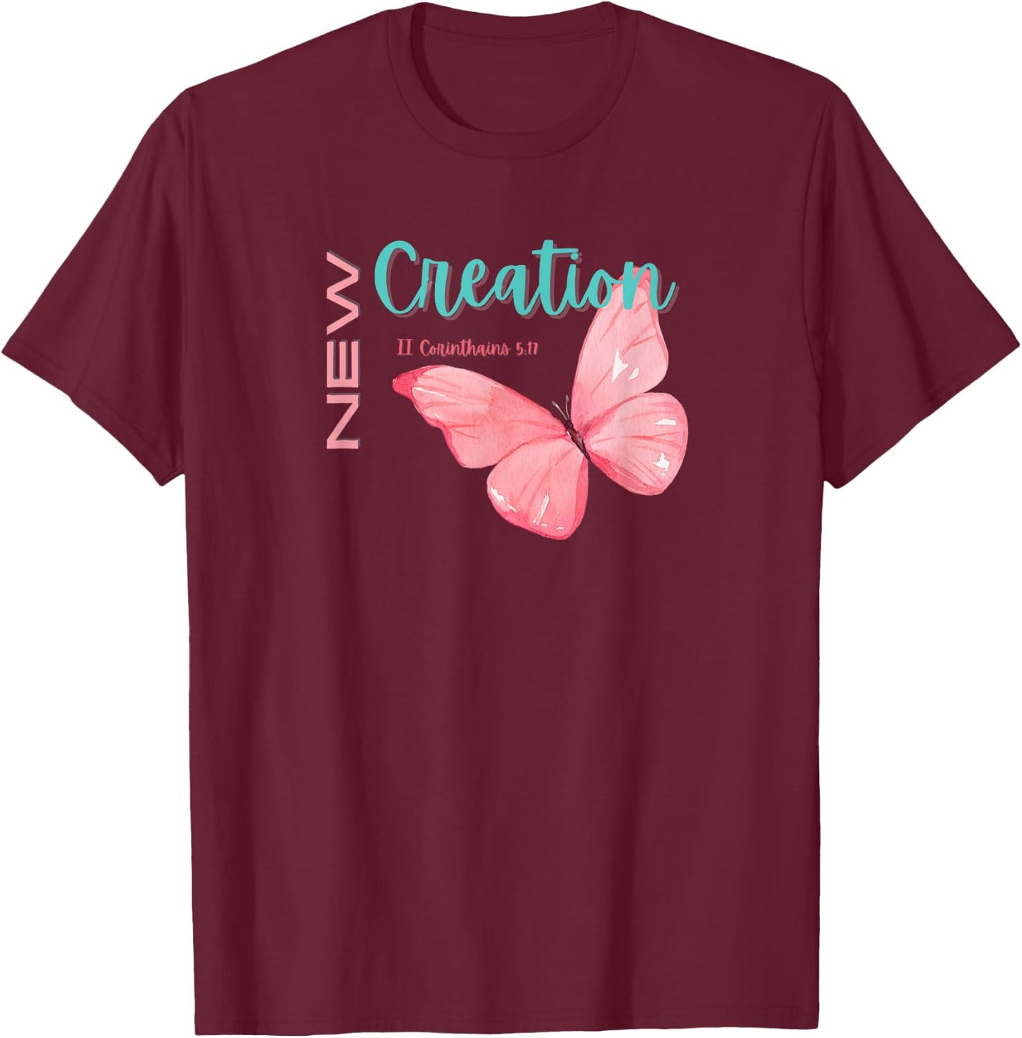 New Creation T-Shirt - T-Shirt | Maroon