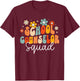 School Counselor Squad Counseling Office School Guidance T-Shirt - T-Shirt | Maroon