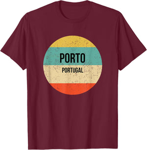 Porto Portugal T-Shirt - T-Shirt | Maroon
