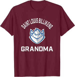 Saint Louis University SLU Billikens Arched Grandma T-Shirt - T-Shirt | Maroon