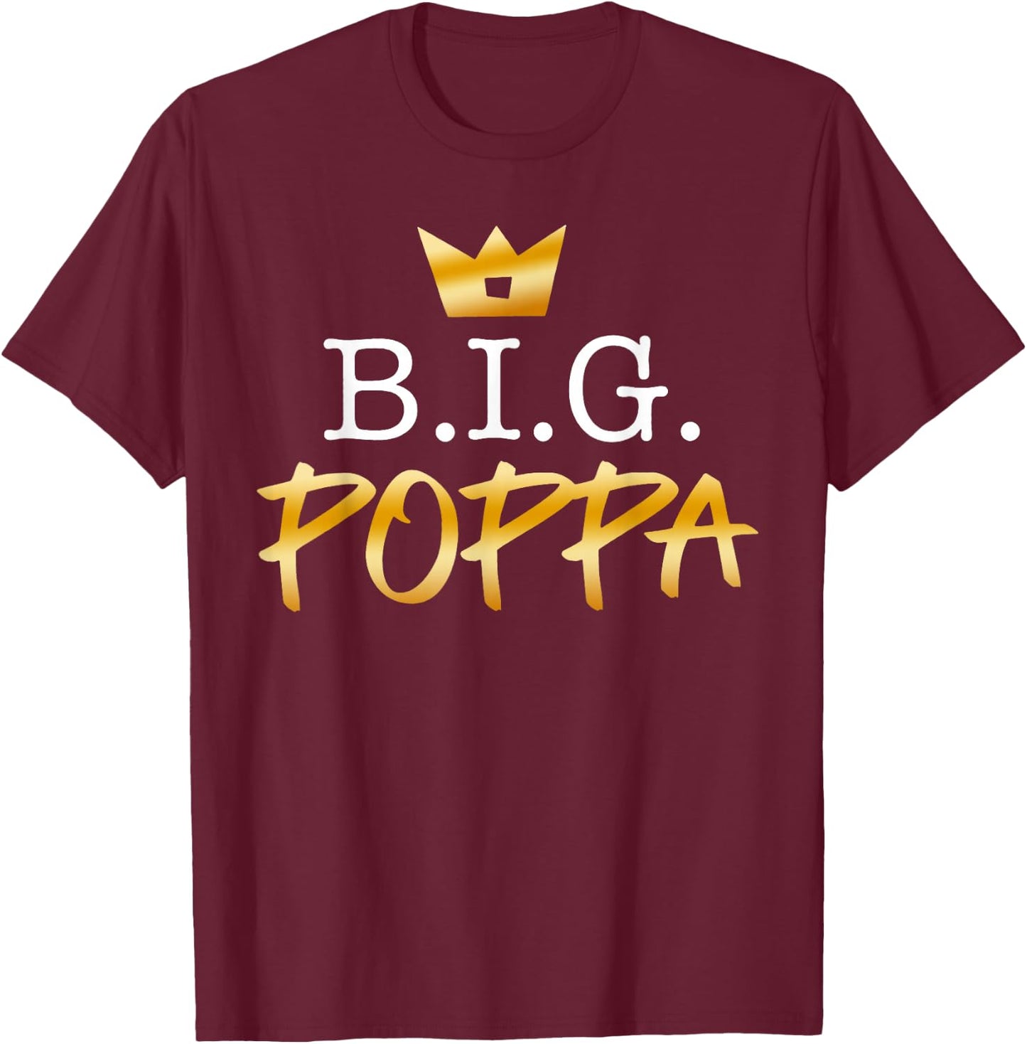 Two Legit To Quit Poppa Decorations Boy 2nd Birthday Hip Hop T-Shirt - T-Shirt | Maroon