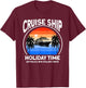 Australia & New Zealand Cruise Ship T-Shirt - T-Shirt | Maroon