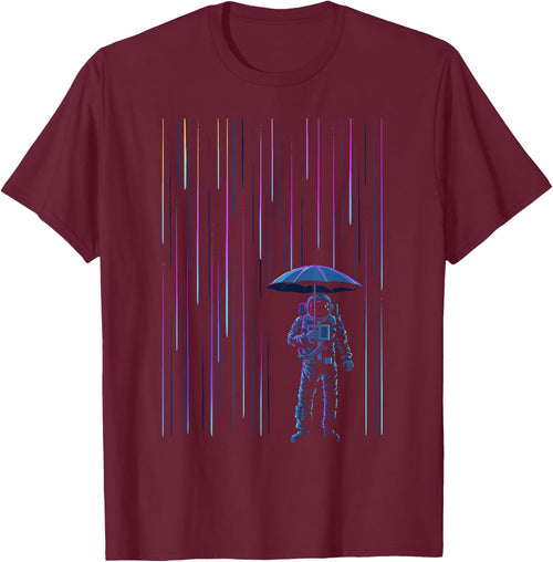 Meteor Shower Surreal Space Astronaut