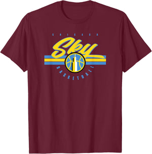 WNBA Chicago Sky Off The Bench T-Shirt - T-Shirt | Maroon