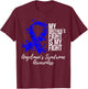My Brother’s Fight Is My Fight Angelman Syndrome Awareness T-Shirt - T-Shirt | Maroon
