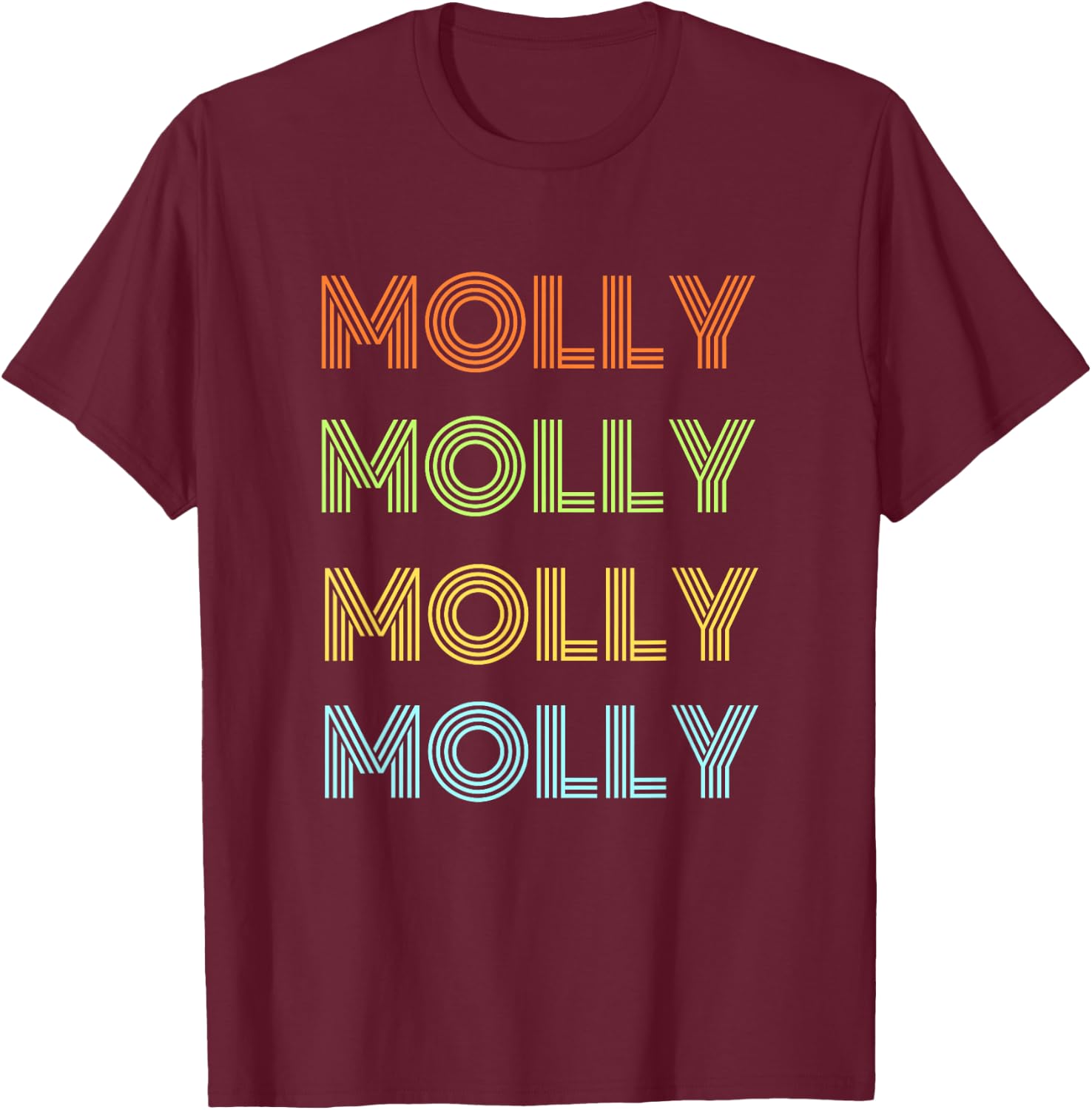 I love my girl Molly classic Molly T-Shirt - T-Shirt | Maroon