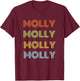 I love my girl Molly classic Molly T-Shirt - T-Shirt | Maroon