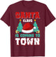 Santa Claus Is Coming To Town T-Shirt - T-Shirt | Maroon