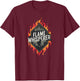 Fireman Wildfires Flame Whisperer Quote Wildland Firefighter T-Shirt - T-Shirt | Maroon