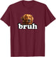 Funny Kids Bruh Golden Retriever Dog Lover T-Shirt - T-Shirt | Maroon
