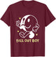 Fall Out Boy - Smile Frown Man T-Shirt - T-Shirt | Maroon