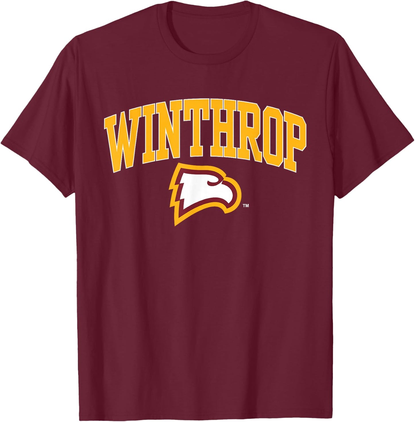 Winthrop Eagles | Official NCAA University of | NCAFWNT02 T-Shirt - T-Shirt | Maroon