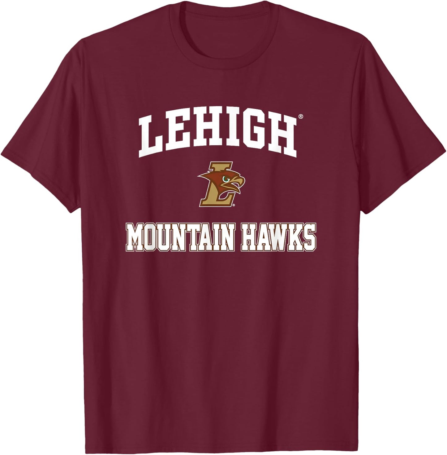 Lehigh University Mountain Hawks Campus Classic T-Shirt - T-Shirt | Maroon