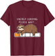 Funny Sloth, Energy Loading Please Wait, Lazy T-Shirt - T-Shirt | Maroon